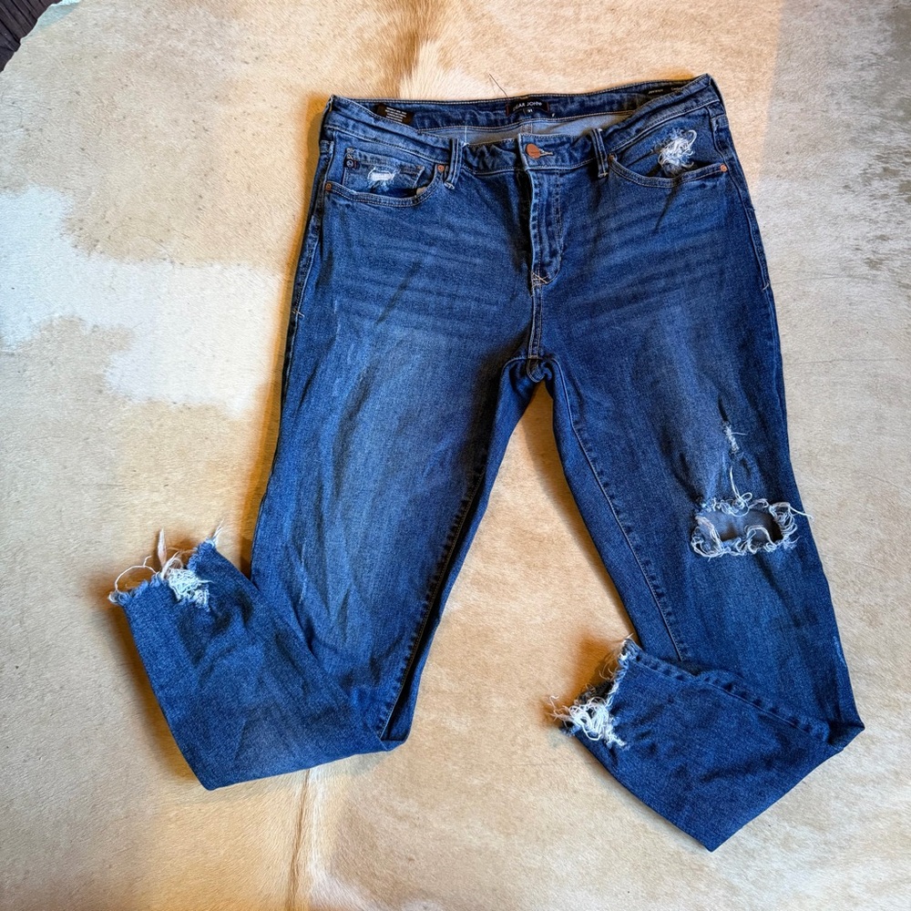 Dear John Joy Rich Dark Blue Skinny Jeans - size 31